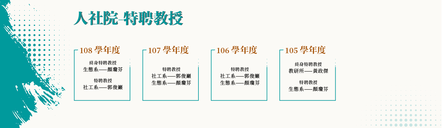 特聘教授