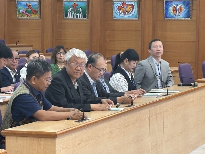 115.05.15靜宜大學社會工作與兒童少年福利學系「超高齡社會的挑戰與契機：世代共融與多元族群社區支持網絡」研討會致詞圖片