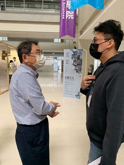 111/12/19至12/22 台文系 策展美學與實務/島嶼禾光開幕式活動照片圖片